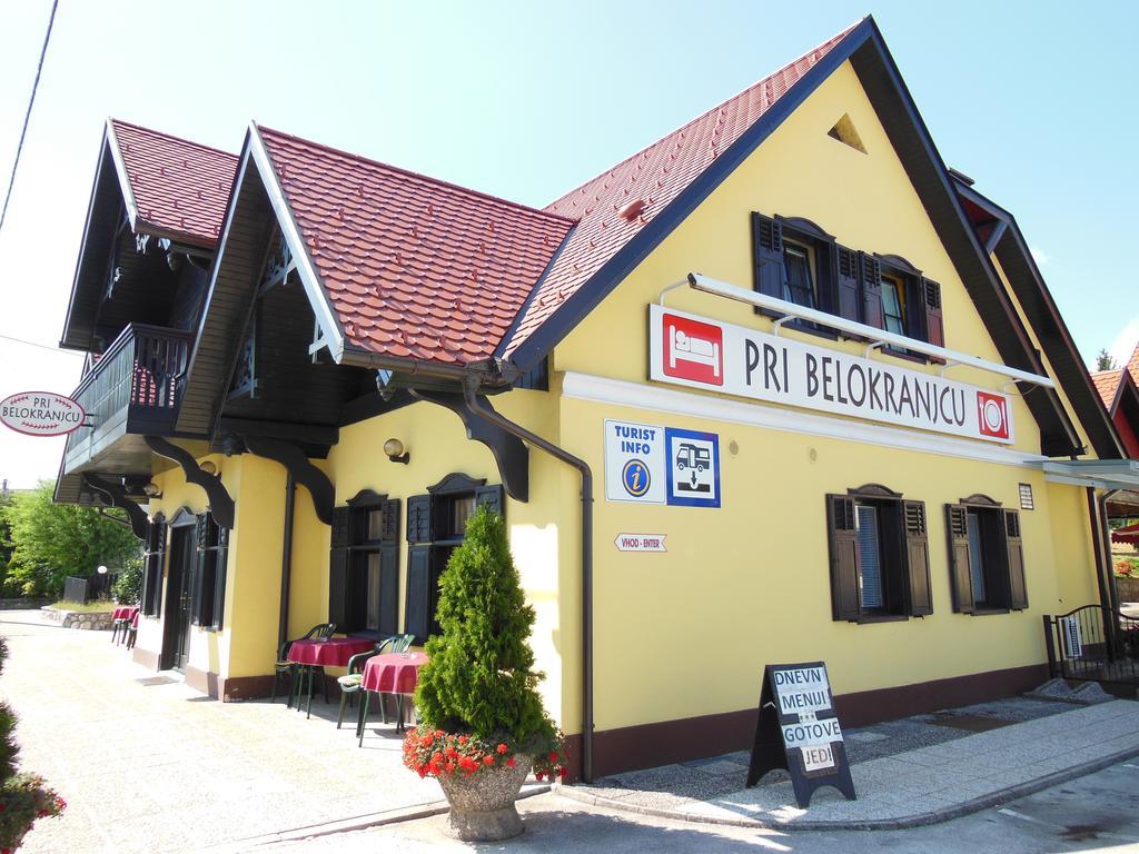 Hotel Pri Belokranjcu Ново Место Екстер'єр фото